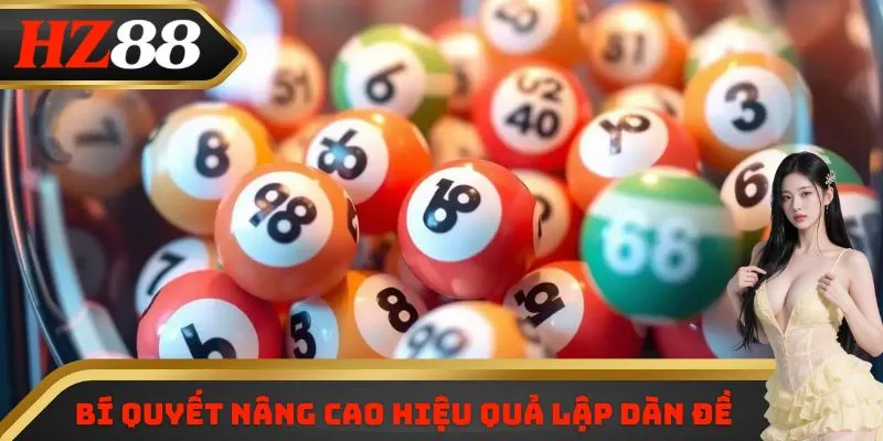 Bí quyết nâng cao hiệu quả lập dàn đề